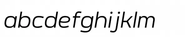 Meguro Sans Italic