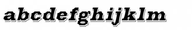 Mesa Shaded Italic