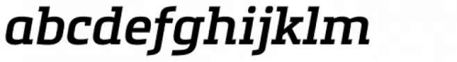 Metronic Slab Pro SemiBold Italic