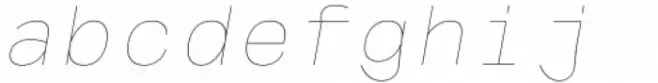 MGT Fugiat Hairline Tnals Mono
