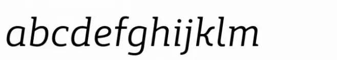 MIR Next Regular Italic