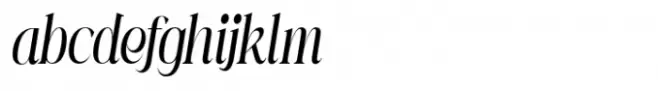 Mintely Italic Condensed