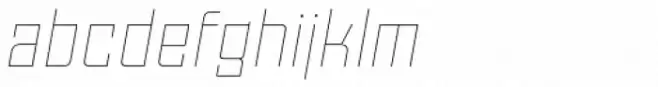 Moho Std Thin Italic