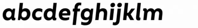 Mohr Semi Bold Italic