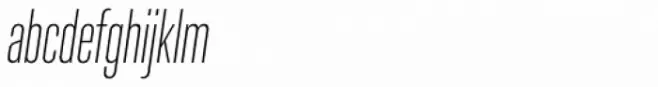 Molde Compressed Light Italic