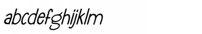 Mono Flower Italic