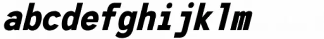 Monofonto Bold Italic