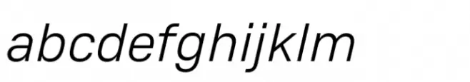 Monto Screen Light Italic