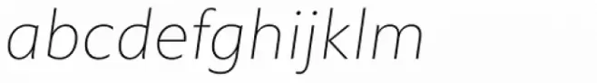 Morandi Thin Italic