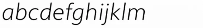 Morandi Ultra Light Italic