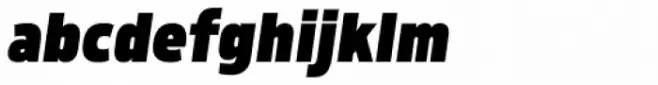 Morl Sans Extra Black Italic