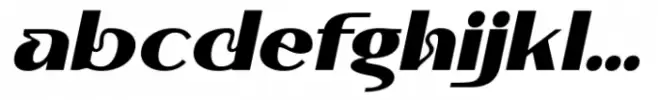 Morphin Power Black Italic