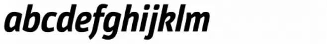 Moveo Sans Cond Bold Italic