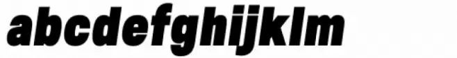Mula Slim ExtraBlack Italic