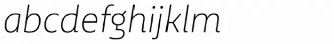 Multiple Sans Alt I Extra Light Italic
