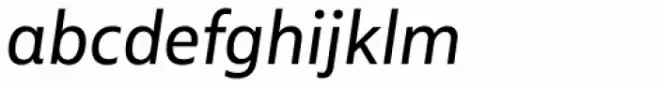 Multiple Sans Alt III Regular Italic