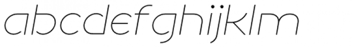 NaNa Rounded Pro Thin Italic