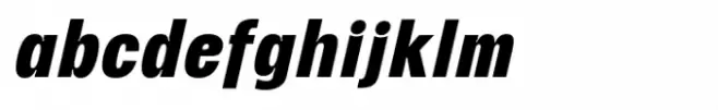 Nabire 1943 Extra Bold Italic