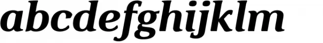 Nena Serif Black Italic