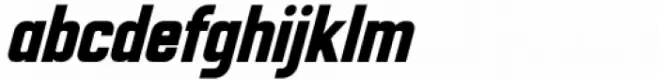 Neo Strada Black Italic