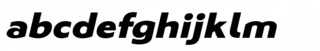 Neosande Extra Bold Italic