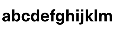 Neue Haas Unica Paneuropean Bold