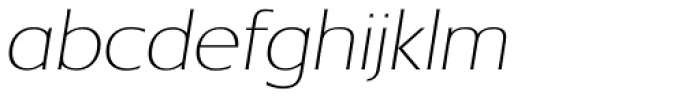 New Lincoln Gothic BT UltraThin Italic