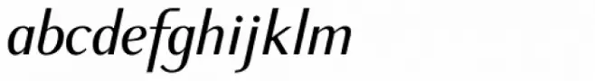 New Millennium Sans Italic