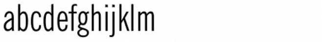 News Gothic Extra Condensed