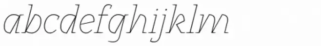 Noctis Thin Italic
