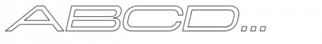 Nokia Expanded Medium Outline Italic