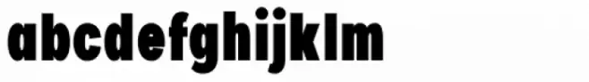 Nominee Black Condensed