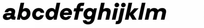 Nomos Sans Extra Bold Italic