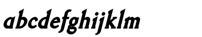 Nova Hispane Heavy Italic