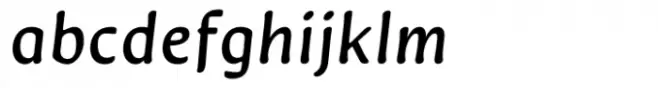 Novaletra Sans CF Medium Italic