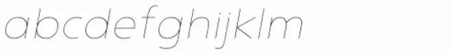 Noyh R Thin Italic