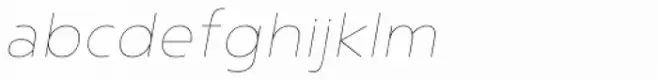 Noyh Thin Italic