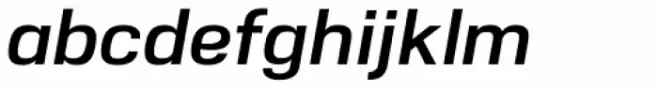 Nuber Bold Italic