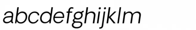 Oakes Grotesk Light Italic
