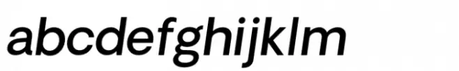 Oakes Grotesk Medium Italic