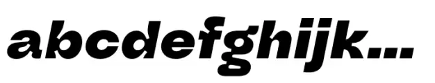 Oddval Extra Bold Italic