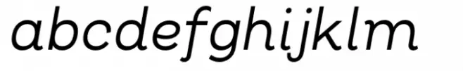 Oman Regular Italic