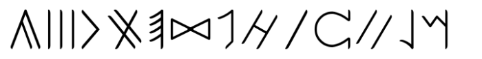 Ongunkan Camunic Script