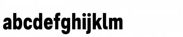 Ordina Compressed Extrabold