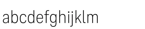 Ordina Condensed Extralight