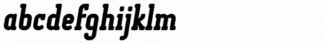 Otsu Slab Bold Italic