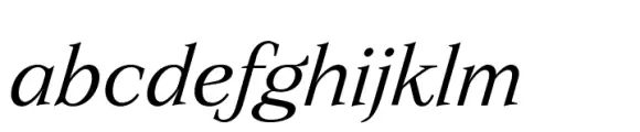 Ozana Pro Variable Italic