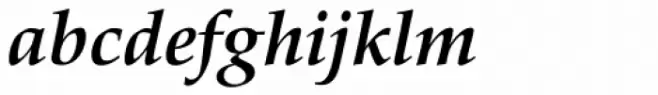 Palatino nova Paneuropean Bold Italic