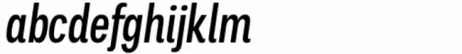 Palo Compressed Medium Italic