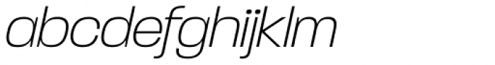 Paralucent ExtraLight Italic